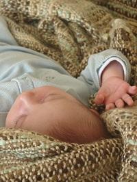 Babytæppe med navn